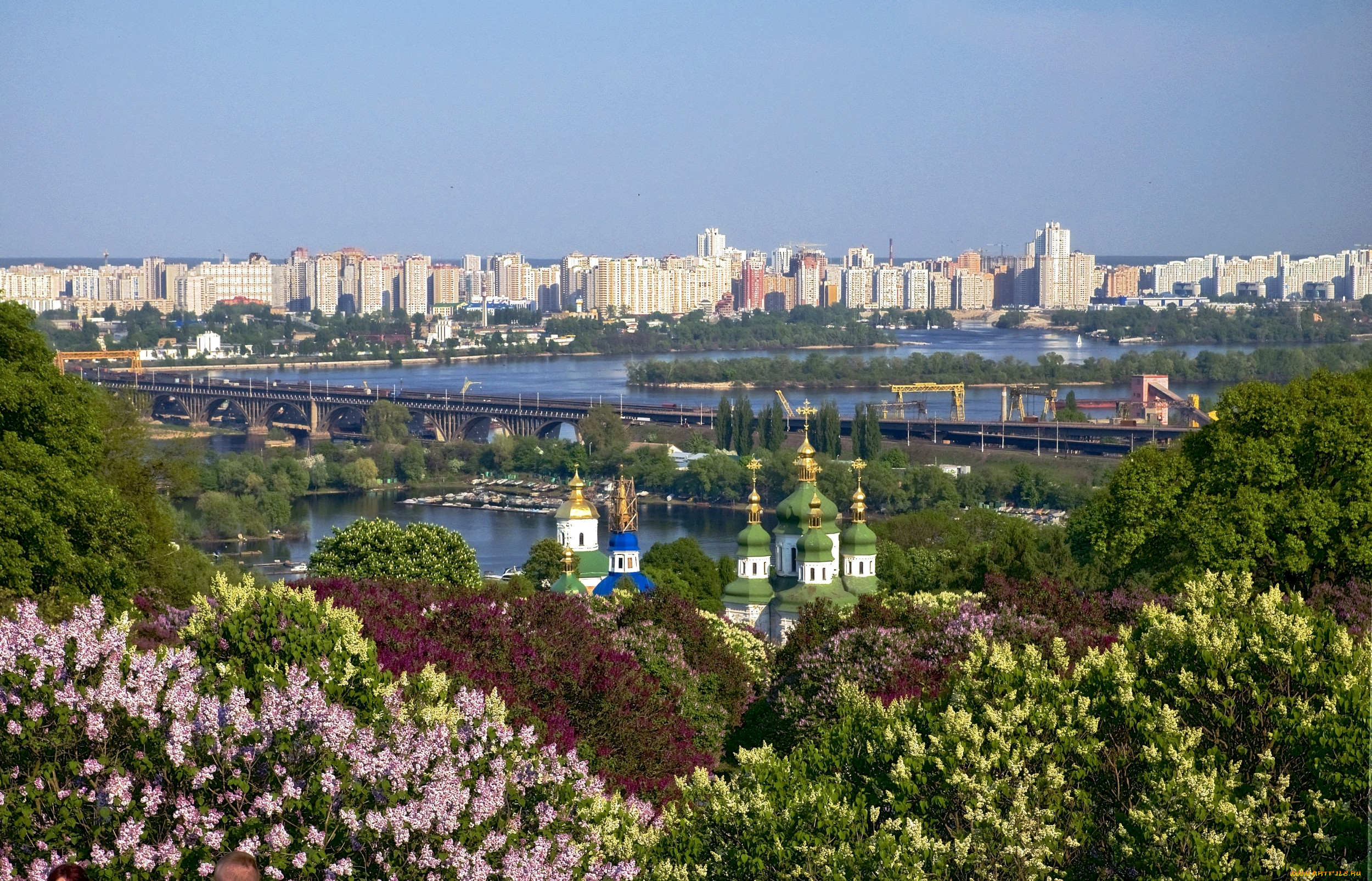 Киев вид с реки